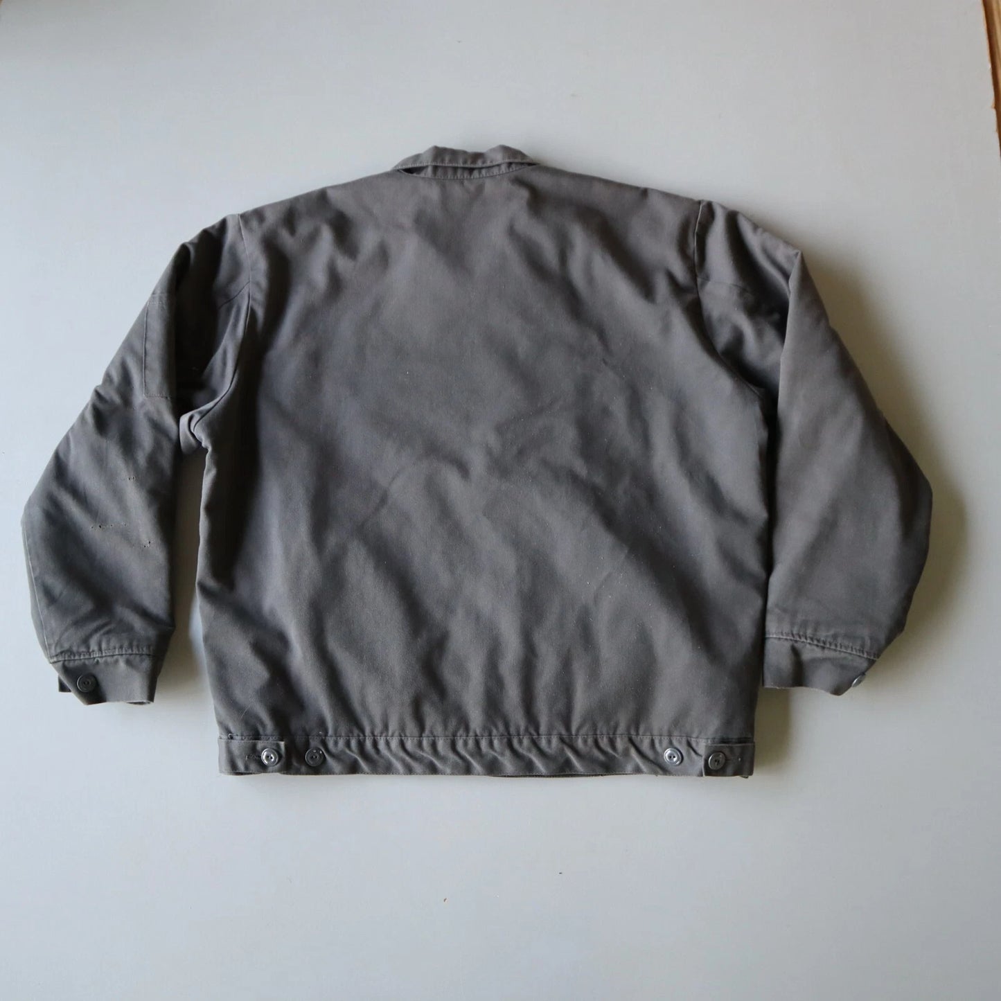 Vintage Utility Mechanics Bomber Jacket Workwear Large Gas Station Skater
